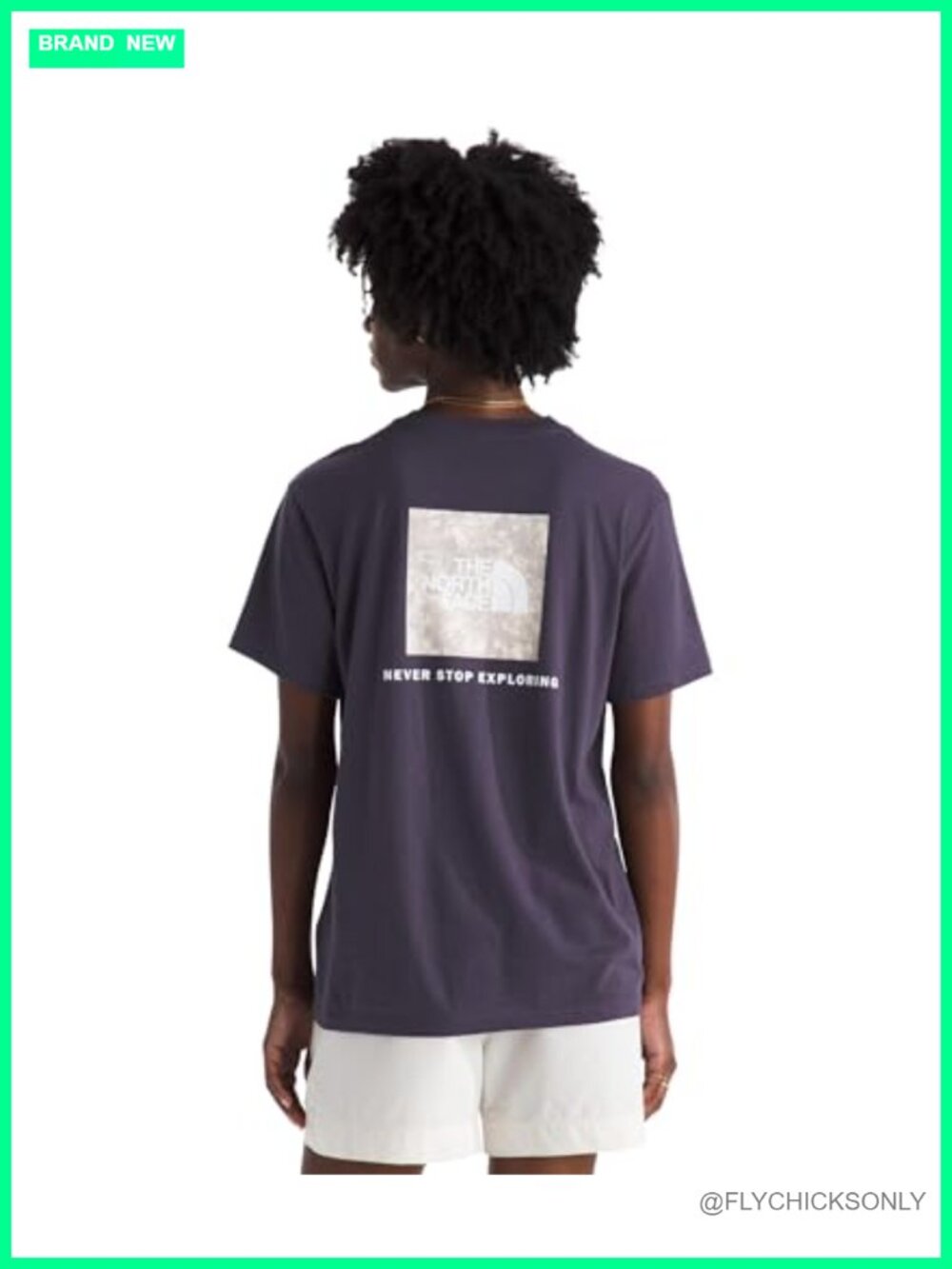 North Face Glacier Drift Relaxed Fit Short Sleeve Crew Neck Active Tee